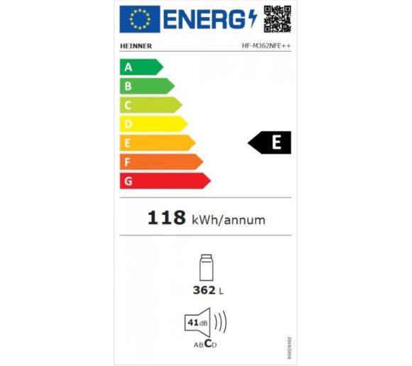 Frižider HEINNER HF-M362NFE++ 362l/59.5 x 61.8 x 185 cm/No frost/Beli_1