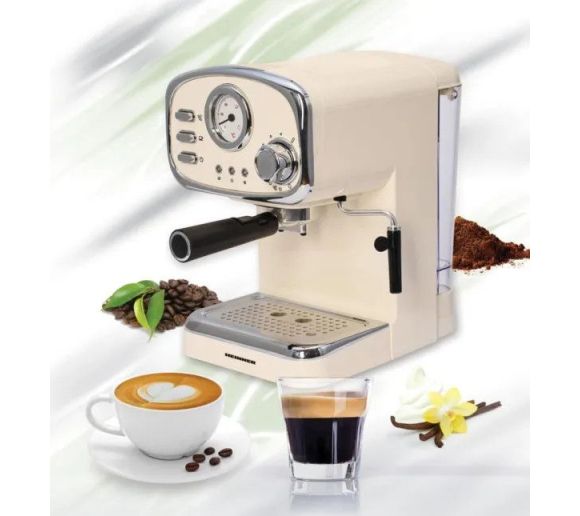 Espresso aparat HEINNER Retro HEM-1100CR 15bar/1,25l_2