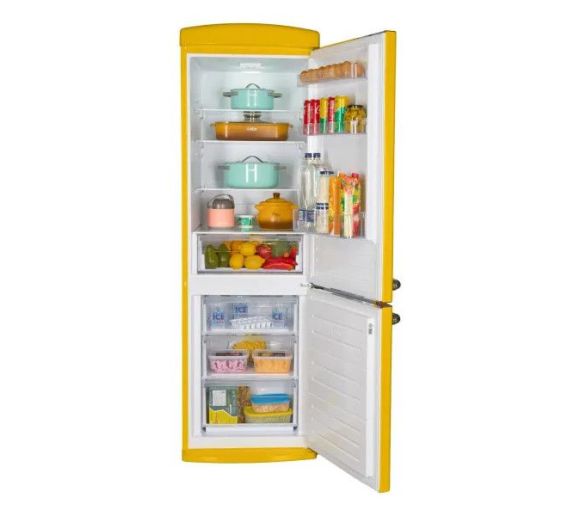 Kombinovani frižider Fram FC-VRR341YLE++/340l/60x190/žuta_1