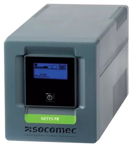 UPS Socomec NeTYS PR-MT 1000VA/700W 230V 50/60Hz/AVR/SINEWAVE/RJ45/USB/LCD_0