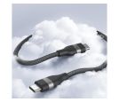 USB tip-C kabl M/M 0.9m, za Super brzo punjenje 240W/480Mbps, pleteni, crni _small_8