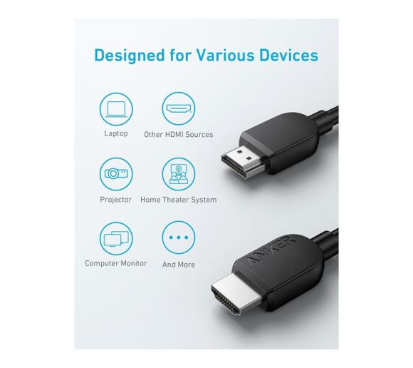 Video kabl HDMI (M) - HDMI (M) 8K 1.8m crni _4