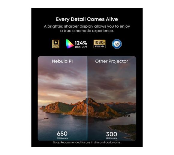 Nebula P1 Full HD TV projektor _4