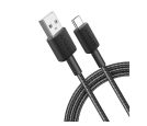 322 USB tip-A na USB tip-C kabl M/M 0.9m, 18W, pleteni, crni _small_3