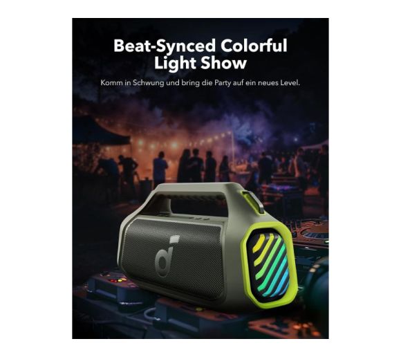 Soundcore Boom 2 Plus 140W 2.2 prenosivi bluetooth IPX7 zvučnik zeleni _6