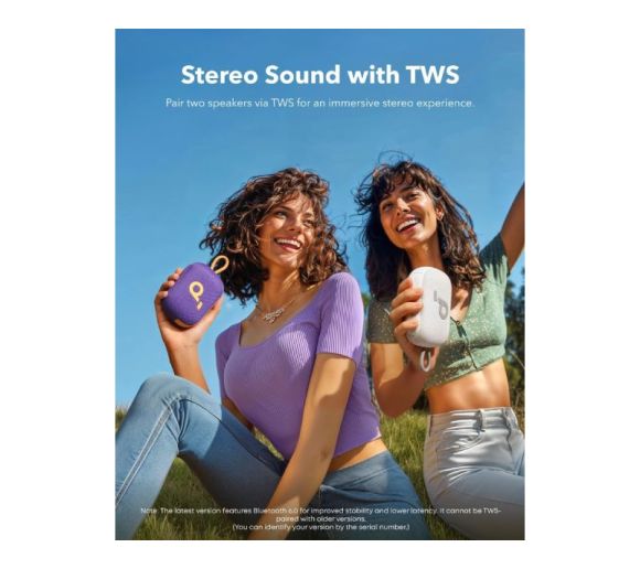 Soundcore Select 4 Go prenosivi bluetooth IP67 zvučnik ljubičasti _2