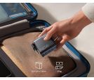 140W GaN zidni brzi punjač, 4-porta (3x USB-C, 1x USB-A) sa USB-C M/M pletenim kablom, tamno sivi _small_0