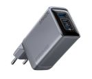 Prime 100W GaN zidni brzi punjač, 3-porta (2x USB-C i 1x USB-A) srebrni _small_0