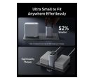 Prime 100W GaN zidni brzi punjač, 3-porta (2x USB-C i 1x USB-A) srebrni _small_1