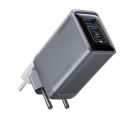Prime 100W GaN zidni brzi punjač, 3-porta (2x USB-C i 1x USB-A) srebrni _small_2
