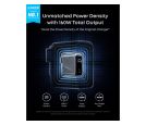 Prime 160W GaN zidni brzi punjač, 3-porta (3x USB-C) srebrni _small_0