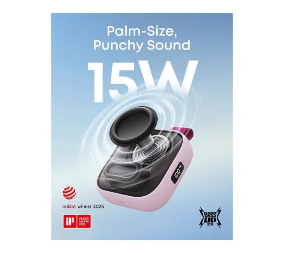 Soundcore Boom Go 3i 15W prenosni bluetooth IP68 zvučnik rozi _4