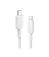 322 USB tip-C na Lightning kabl M/M 0.9m, 60W, pleteni, beli 