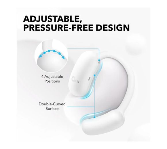 Soundcore AeroFit 2 BT bubice sa mikrofonom bele _1
