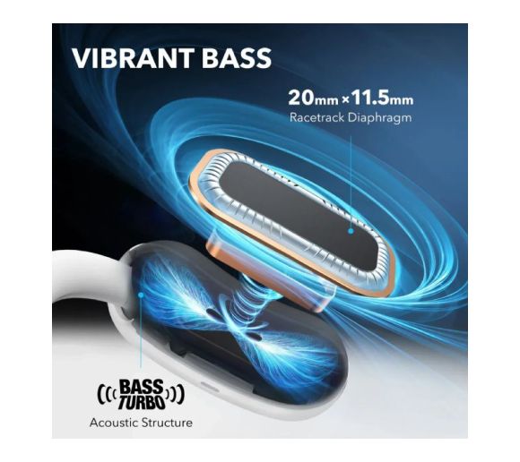 Soundcore AeroFit 2 BT bubice sa mikrofonom bele _4