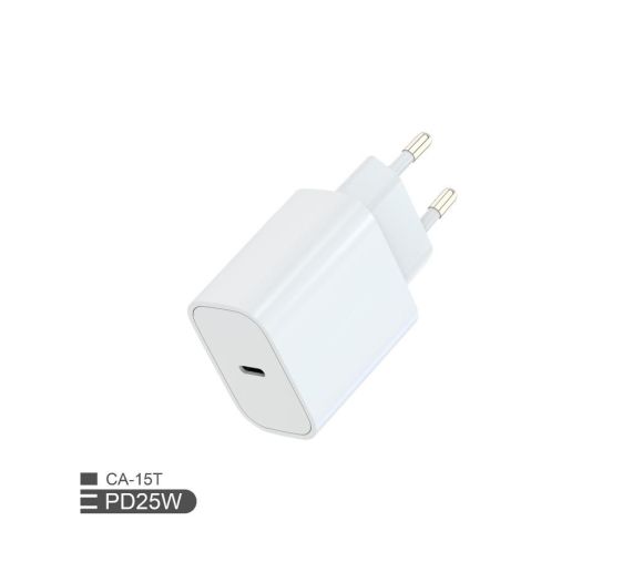Zidni punjac FULMOVA GAN PD/25W/bela sa USB-C kablom_2