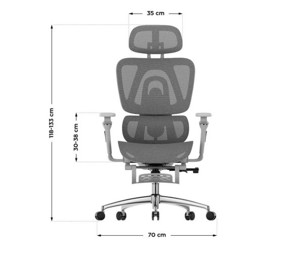 Mark Adler - Expert 7.9 Siva Ergonomska Kancelarijska Stolica_1