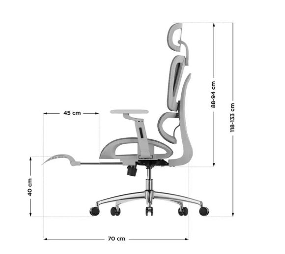 Mark Adler - Expert 7.9 Siva Ergonomska Kancelarijska Stolica_2