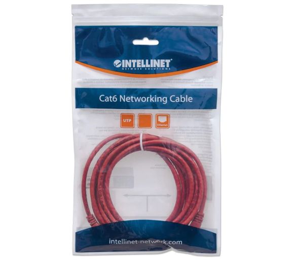 Intellinet - LAN UTP kabl intellinet 342155 Cat6 CCA/Crveni/1,5m_1