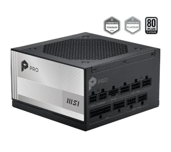 MSI - PRO A1000PL PCIE5 1000W napajanje 7Y _0