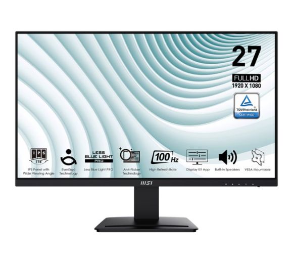 MSI - 27 inča PRO MP273A FHD 1920x1080 IPS 100 Hz business monitor _1