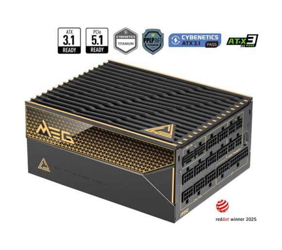 MSI - MEG Ai1600T PCIE5 1600W napajanje 12Y _2