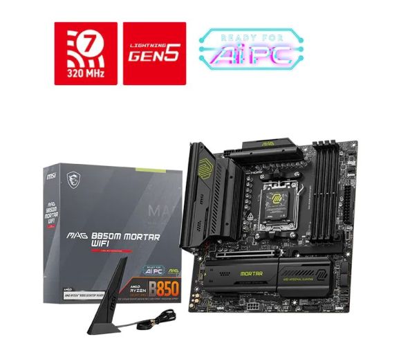 MSI - MAG B850M MORTAR WIFI matična ploča_2