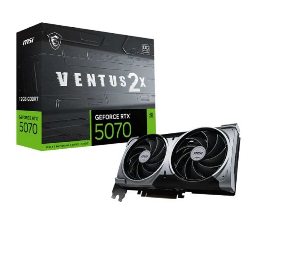 MSI - GeForce RTX 5070 12G VENTUS 2X OC grafička karta_1