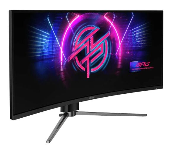 MSI - 34 inča MPG 346CQRF X24 UWQHD 3440x1440 VA 240 Hz zakrivljeni gaming monitor _4