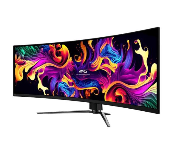 MSI - 49 inča MPG 491CQPX QD-OLED DQHD 5120x1440 240Hz FreeSync Premium Pro zakrivljeni gaming monitor _3