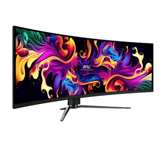 MSI - 49 inča MPG 491CQPX QD-OLED DQHD 5120x1440 240Hz FreeSync Premium Pro zakrivljeni gaming monitor _4