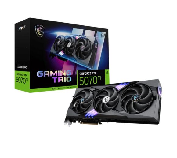 MSI - GeForce RTX 5070 Ti 16G GAMING TRIO OC grafička karta_3