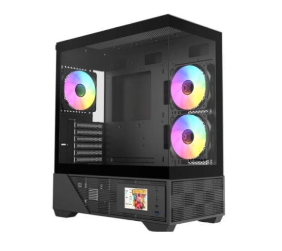 Raidmax - Kućište Raidmax Infinita i803 ARGB Black LCD Ekran, i803BF_0