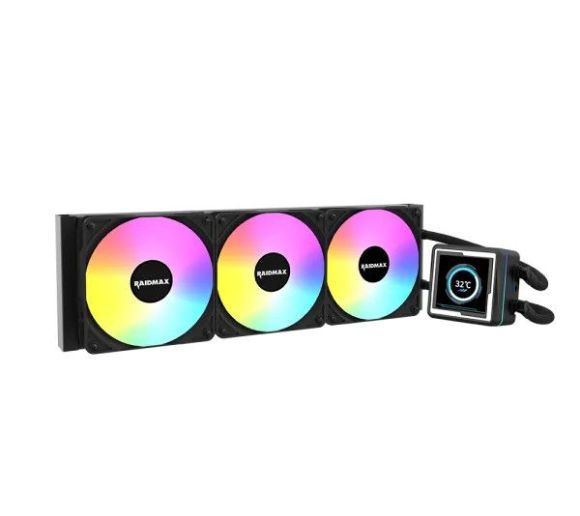 Raidmax - CPU hladnjak Raidmax INFINITAS LM360 ARGB LCD 2.73" Black, LM360BK_0