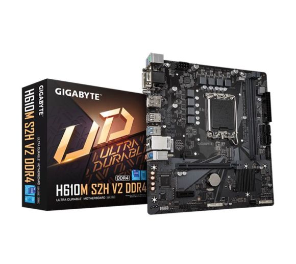 Gigabyte - LGA1700, H610 Express Chipset, 2 x DDR4 DIMM, Support for the 14th, 13th, and 12th Generation Intel_0