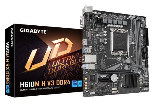 Gigabyte - Intel H610 Chipset, LGA1700, 2 x DDR4 DIMM_0