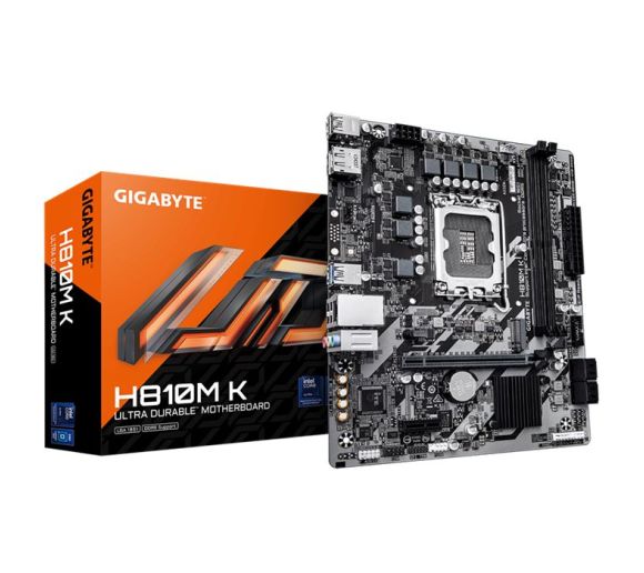 Gigabyte - LGA1851, H810 Express Chipset, 2x DDR5, 1x M.2 slot PCIe 4.0 x4, 1 x PCIe 4.0 x16_0
