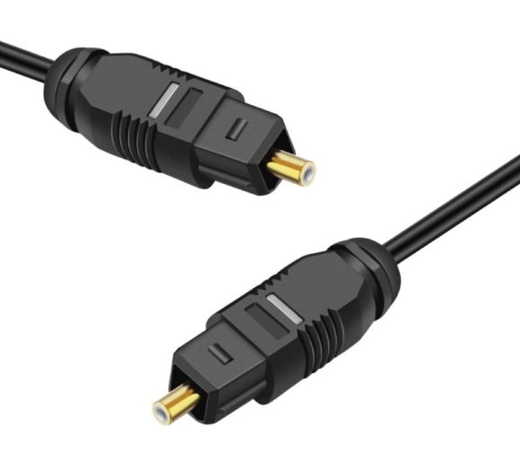 FAST ASIA - Audio optički kabl 2,2mm (Toslink) 1m, crni _0
