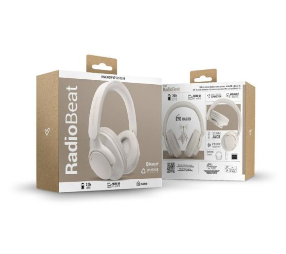 ENERGY SISTEM - Cream RadioBeat Bluetooth slušalice krem (M45972) _0