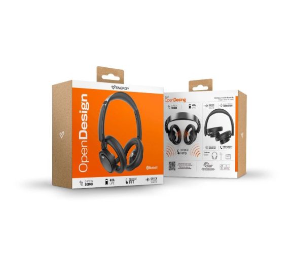 ENERGY SISTEM - OpenDesign Headphones Black (M50061) _0