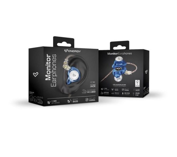 ENERGY SISTEM - Transparent Monitor slušalice plave (M50095) _4
