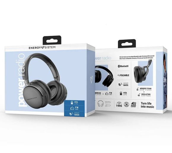 ENERGY SISTEM - Power Radio Space Bluetooth slušalice crne (M45531) _5