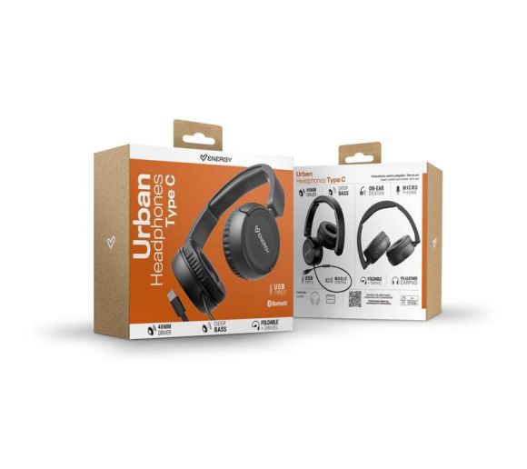 ENERGY SISTEM - Urban BlackType C slušalice crne (M50121) _1