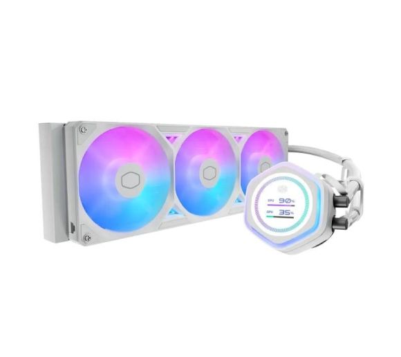 Cooler Master - MasterLiquid ML 360 Atmos II LCD White vodeno hlađenje belo (MLX-D36M-A25SZ-LW) _0