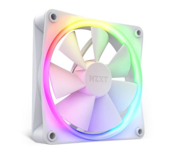 NZXT - F120RGB 120mm ventilator beli (RF-R12SF-W1) _0
