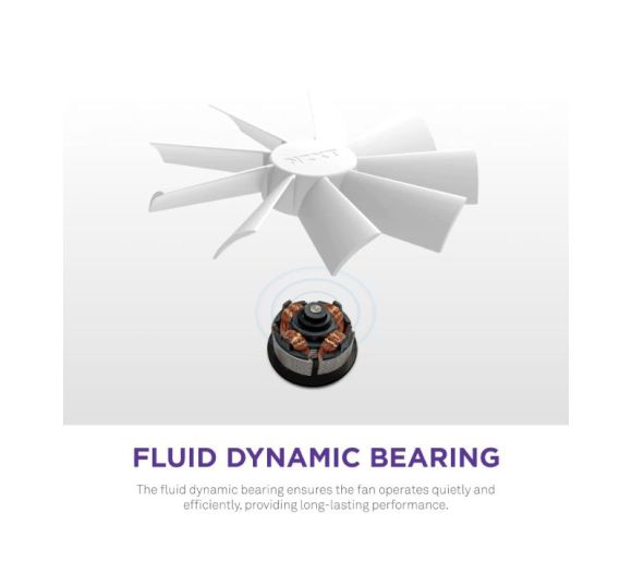 NZXT - F140RGB Core 140mm ventilator beli (RF-D14SF-W1) _1