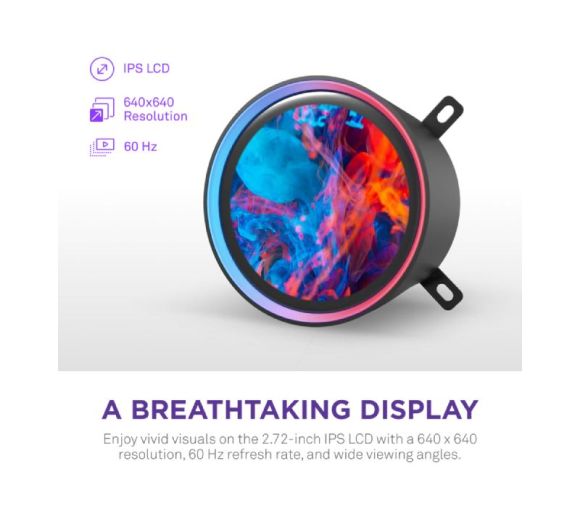 NZXT - Kraken Elite 420 RGB V2 vodeno hlađenje crno (RL-KR42E-B2) _3