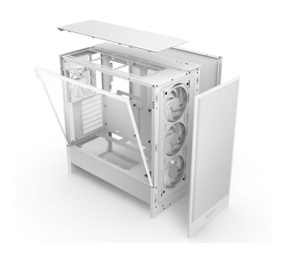 NZXT - H5 Flow RGB Gaming kućište belo (CC-H52FW-R1) _3