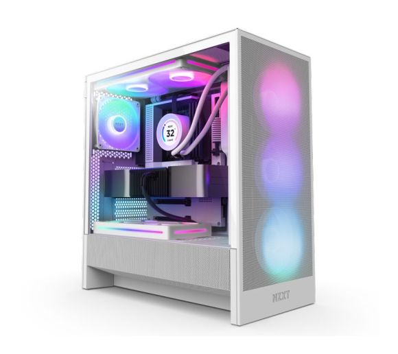 NZXT - H5 Flow RGB Gaming kućište belo (CC-H52FW-R1) _4