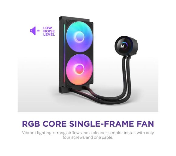 NZXT - Kraken Plus 240 RGB V2 vodeno hlađenje crno (RL-KR240-B2) _0